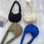 2024 Korean Nylon Puff Bag Creative Large Capacity Simple Soft Ladies Puff Hand Bag Fashion Women's Shoulder Bags for Girls