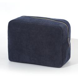 2021 new style  corduroy cosmetic bag small pouch small MOQ make up bag