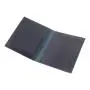 Vegetable Tanned Leather Wallet Men Bi-fold Travel Card Holder