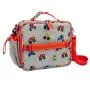 Double Insulated Water-Resistant Fabric Interior & Exterior Zippered Pockets Children Kids Lunch Bag Box