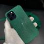 2023 Luxury Stingray Skin Mobile Phone Cases Shockproof Cell Phone De Leather Back Cover For Mini Iphone 12 13 14 Pro Max