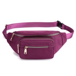 Leisure nylon chest bag for women crossbody bags for outdoor travel oxford cloth sports waist bag custom logo