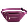 Leisure nylon chest bag for women crossbody bags for outdoor travel oxford cloth sports waist bag custom logo