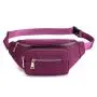 Leisure nylon chest bag for women crossbody bags for outdoor travel oxford cloth sports waist bag custom logo
