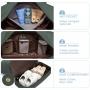 LOVEVOOK 3pc/set Weekender Overnight Travel Bags with Shoes Compartment & Toiletry Pouch Gym Bag Tote Hospital Travel Duffle Bag