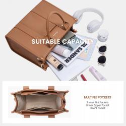 LOVEVOOK 2024 Custom Classic Fashion Designer Ladies Shoulder Crossbody Top Handle Bags Purse Leather Large Tote Bag for Women