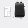 2024 Hot Style Business with USB Polyester Custom Waterproof Backpack Bag Men Laptop Backpacks