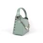 2021 New Arrival Pu Leather Gloss Mini Trendy Lady Handbag Customized Logo Pearl bag