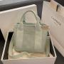 2023 New Folding Canvas Tote Bag Plain Handbag Tote Bag Women Fashion Luxury Handbags For Men