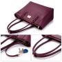 Lovevook women 15.6 Inch Laptop Briefcase Shopping Handbag Ladies Shoulder Large Work Zipper Multi-purpose Leather Tote Bag lady