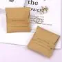 High End Emboss Microfiber Envelope Necklace Earring Storage Bag Envelope Jewelry Microfiber Dust Pouch