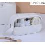 Large capacity makeup bag transparent portable makeup storage bag waterproof travel wash bags for women