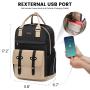 LOVEVOOK 2023 New Designer Girls Boys School Bag Business Outdoor Travel Fashion 15.6 in women's Laptop Backpack  with USB Port