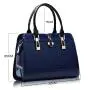 Classic Temperament Women's Bag Fashion Leisure Crocodile High Texture Women's Handbag Pu Large Capacity Messenger Bag