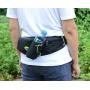 ZR820 Unisex Fashion Waist Bag Nylon Fabric Single Sports Belt Running Bag Waterproof Outdoor Close Fitting Phone Invisible Bag