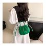 Pleated Women Fashion Handbags Bucket Type Designer Handbag Wholesale 2023 New Shoulder Bag Women CY030