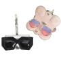 2024 Custom Leather Eye Sun Glasses Pouch Case For Women Bag Handbag With Clutch Wristlet