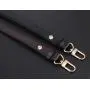 HR200 Adjustable Leather Bag Shoulder Strap Black Extension Shoulder Strap Accessory Adjustable PU Crossbody Bag Long Strap