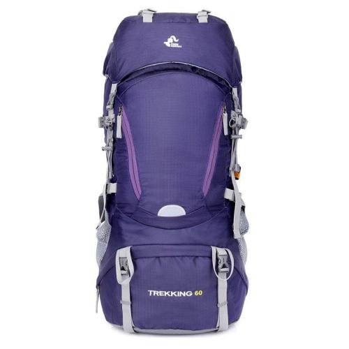 XL035 60L New Version Waterproof Durable Oxford Fabric Outdoor Camping Hiking Backpack Sports Travel Nylon Shoulder Bag Backpack