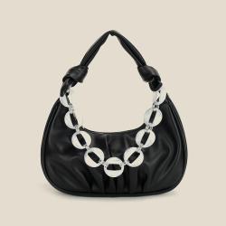 2024 fashion lady handbag pu fashion factory wholesale cheap bag quality fruit color chain bags