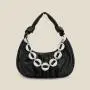 2024 fashion lady handbag pu fashion factory wholesale cheap bag quality fruit color chain bags