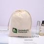 Hot Sale Recycled Natural Cotton Gift Shoe Packaging Bag Custom Logo Organic Muslin Dust Shoe Pouch
