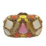 New arrival  rhinestone handmade party bags wedding clutch purse luxury trendy luxury stone clutch evening bags for women