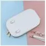 HR641 Women Girls Long White Wallet Fashion Girl Crossbody Purse Square Card Holder Handbag Coin Purse Phone Storage Wallet