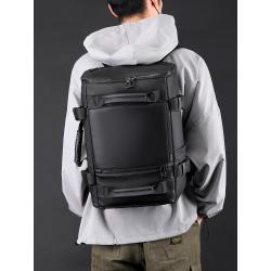 New Men'S Backpack Business Large Capacity Computing Bag Multi-Functional Cross-Body Bag Portable Travel Backpack