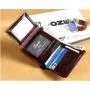 Vintage Men Genuine Cow Leather Wallets Organizer Card Holders Casual Fashion Style Short Cowhide Leather Clutch Wallet