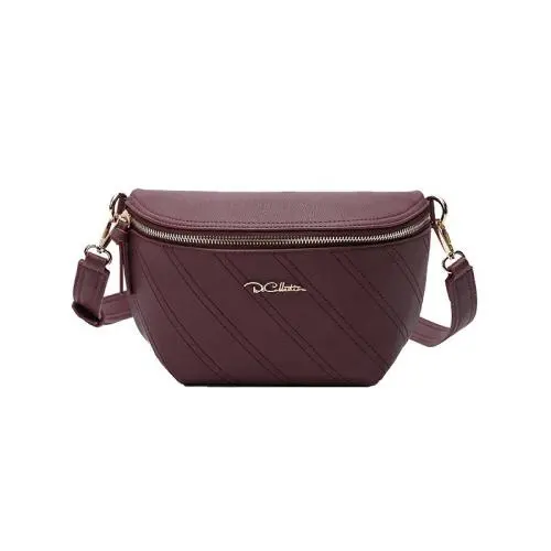 2024 Custom Embroidery PU Leather Waist Bag For Women Crossbody Fanny Pack