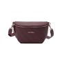 2024 Custom Embroidery PU Leather Waist Bag For Women Crossbody Fanny Pack