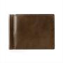 Men slim purse rfid blocking real leather card holder wallet for men minimalist design