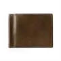Men slim purse rfid blocking real leather card holder wallet for men minimalist design