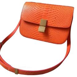 Sacoche Femme Custom Made High End Luxury designer Genuine Snake Skin Womens Square Crossbody Flap Bag Handbag For Women