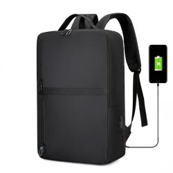 Wholesale Large Capacity Backpack Travel Men's Business Laptop Backpacks With USB Charging Port