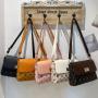 New Design Women's Single Shoulder Shoulder Bag Small Square Bag 2023 Korean Fashion Pu Leather Women's Crossbody Bag