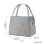 Portable Waterproof Insulated Oxford Cooler Bag Cold Food Container School Picnic Travel Lunchbox Lunch Bag