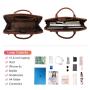 Lovevook Realer pu shoulder bags work travel ladies handbags 15.6 laptop Briefcase large capacity women handbags laptop bags