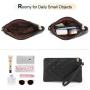 LOVEVOOK Wholesale 2PCS Laptop Briefcase Quilted PU Leather Shoulder Pueses and Handbags Large 15.6inch Women Laptop Tote Bags