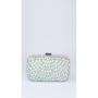 New Wedding Elegant Hollow Metal Hard Box Rhinestone Clutch Bag Ladies Handbag Luxury Party Evening Bags For Woman