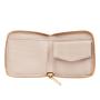 Custom Logo Genuine Leather Zipper Wallet Rfid Ladies Clutch Wallet With Coins Pocket