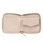 OEM genuine leather ladies wallet rfid protection zip around wallet