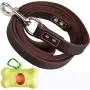 Premium Good Genuine Leather Leash for Dog Training Leash Dog