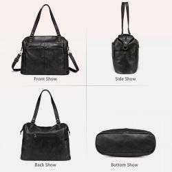 2023 LOVEVOOK Designer Handbag Ladies luxury Pu leather large tote shoulder crossbody  Hobo bag Bucket Roomy women's laptop bag