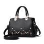 2022 Wholesale Fashion Trends Woman Embroidery Shoulder Bags Leather High Quality ladies handbags for women