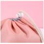 Travel cosmetic bag waterproof cylinder wash bag portable organizer cosmetic lazy drawstring makeup bag for women