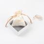 Wholesale  Custom Logo Silk Satin Pocket Drawstring Small Necklace Gem Package Recyclable Jewelry Bag