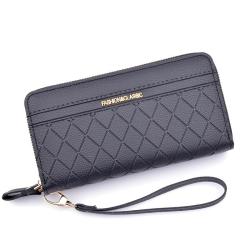 New 2021 double zipper hand purse lady's purse long fashion large capacity wallet for women