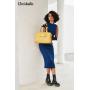 SUSEN CHRISBELLA 2022 Fashion women's pu leather shoulder handbag lady bags Pu Leather handbags set for women 2022